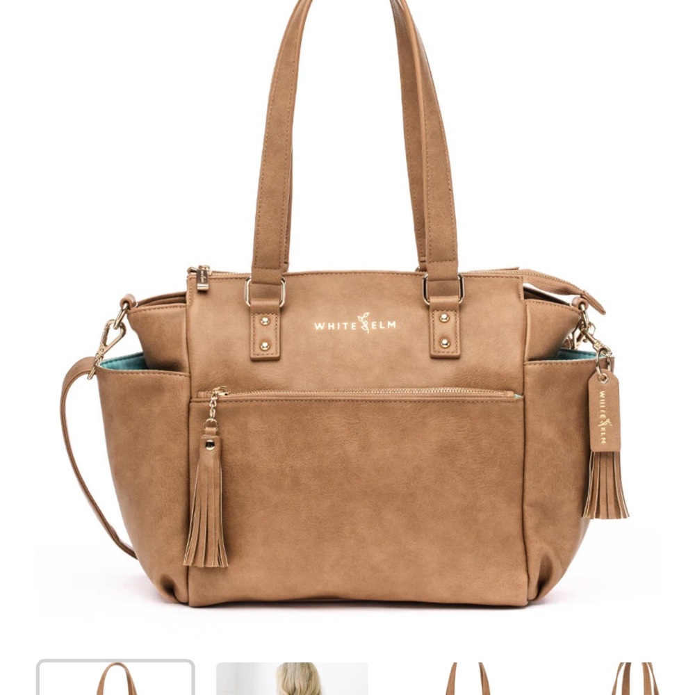 Gemini Mini Convertible Backpack - Almond brand new